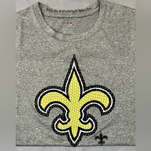 NFL Saints Dri Tek Shirt - Picture 2 of 2
